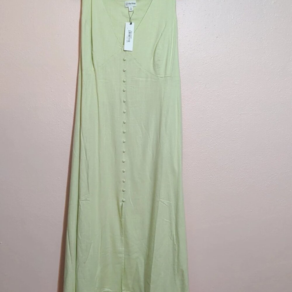 The Drop Linen Maxi Dress - Picture 3 of 11